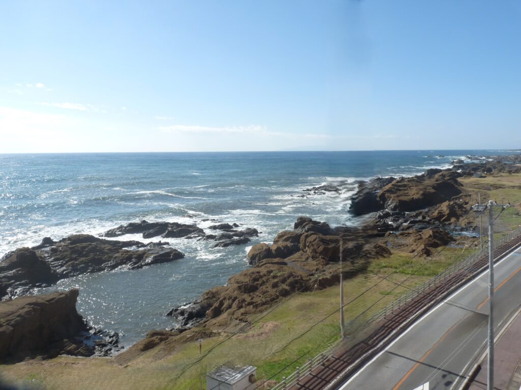 太平洋を一望できる絶景