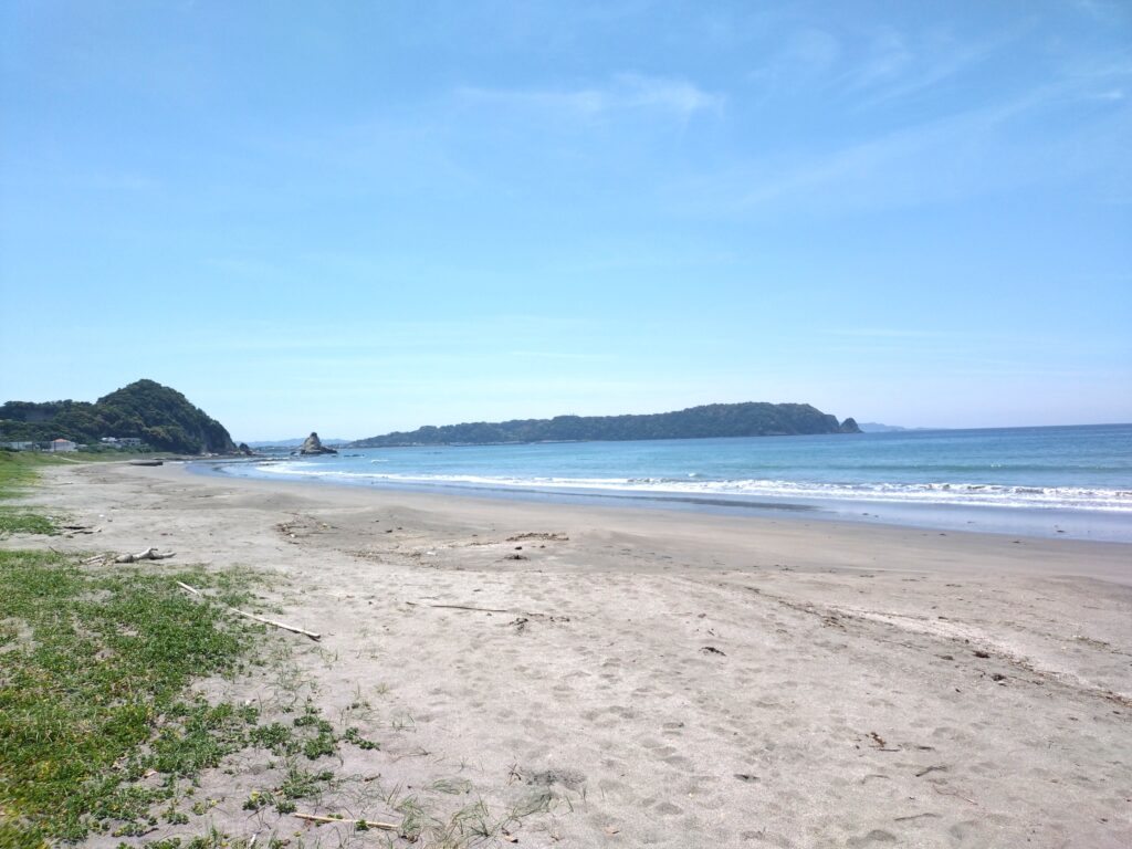 徒歩30秒の南無谷海岸
