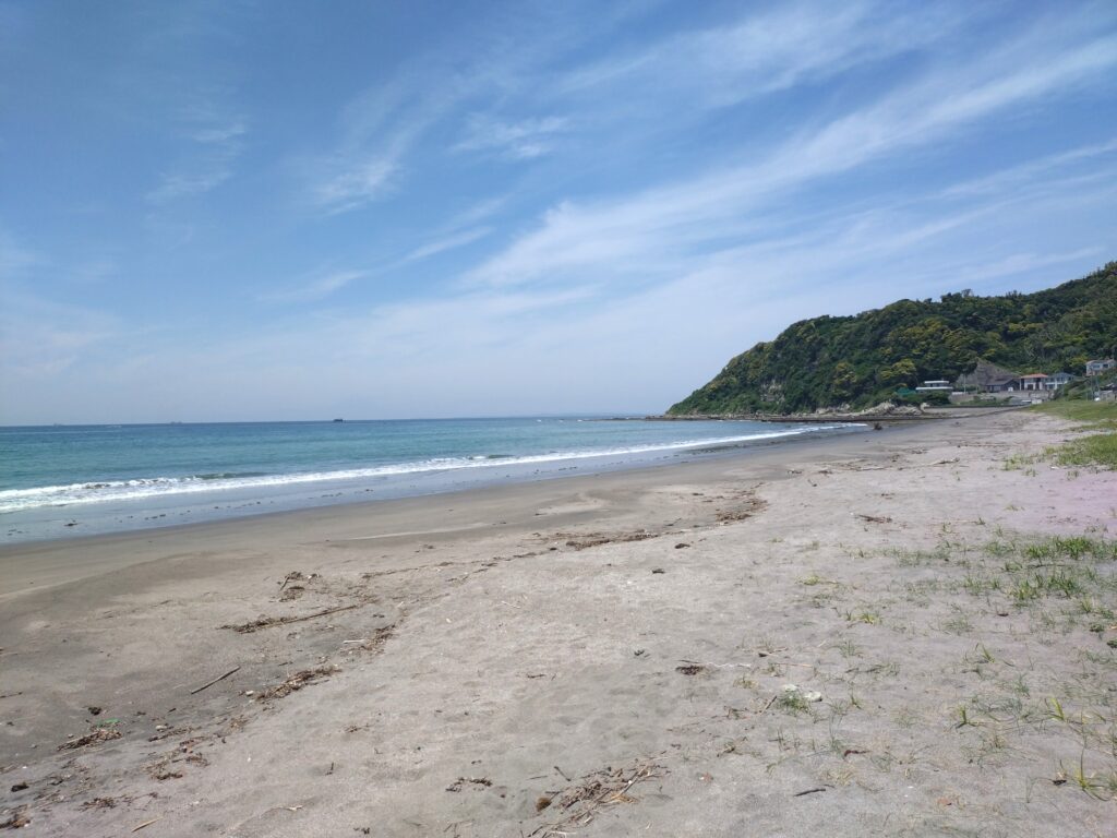 徒歩30秒の南無谷海岸