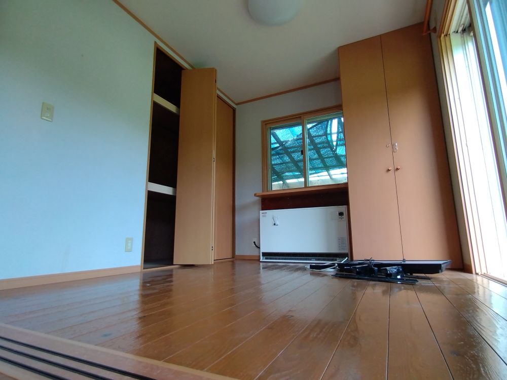 寝室に適した広さです